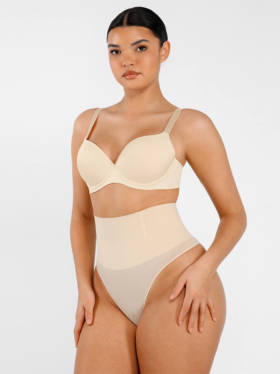 Skin Mid-thigh Waist Recycled Seamless Panties